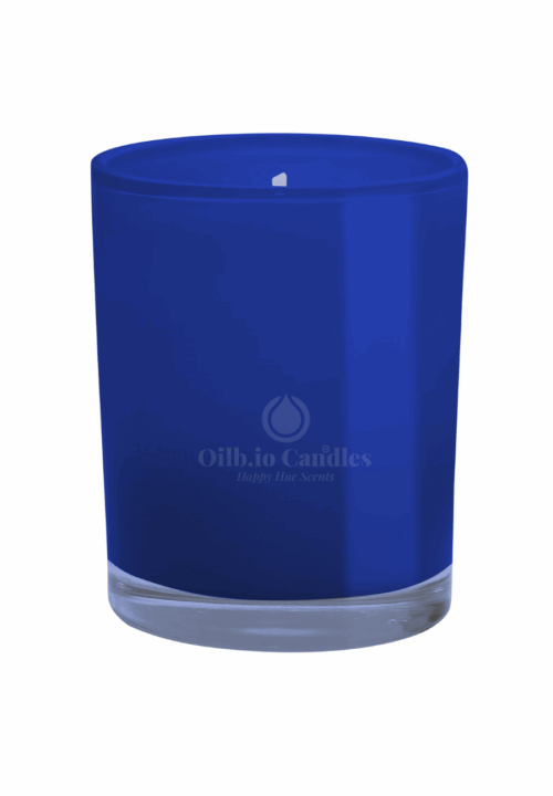 Oilb.io Candles – Deep Azure Calm  a gentle, fresh scent of sea breeze that will bring harmony and tranquility into your home!